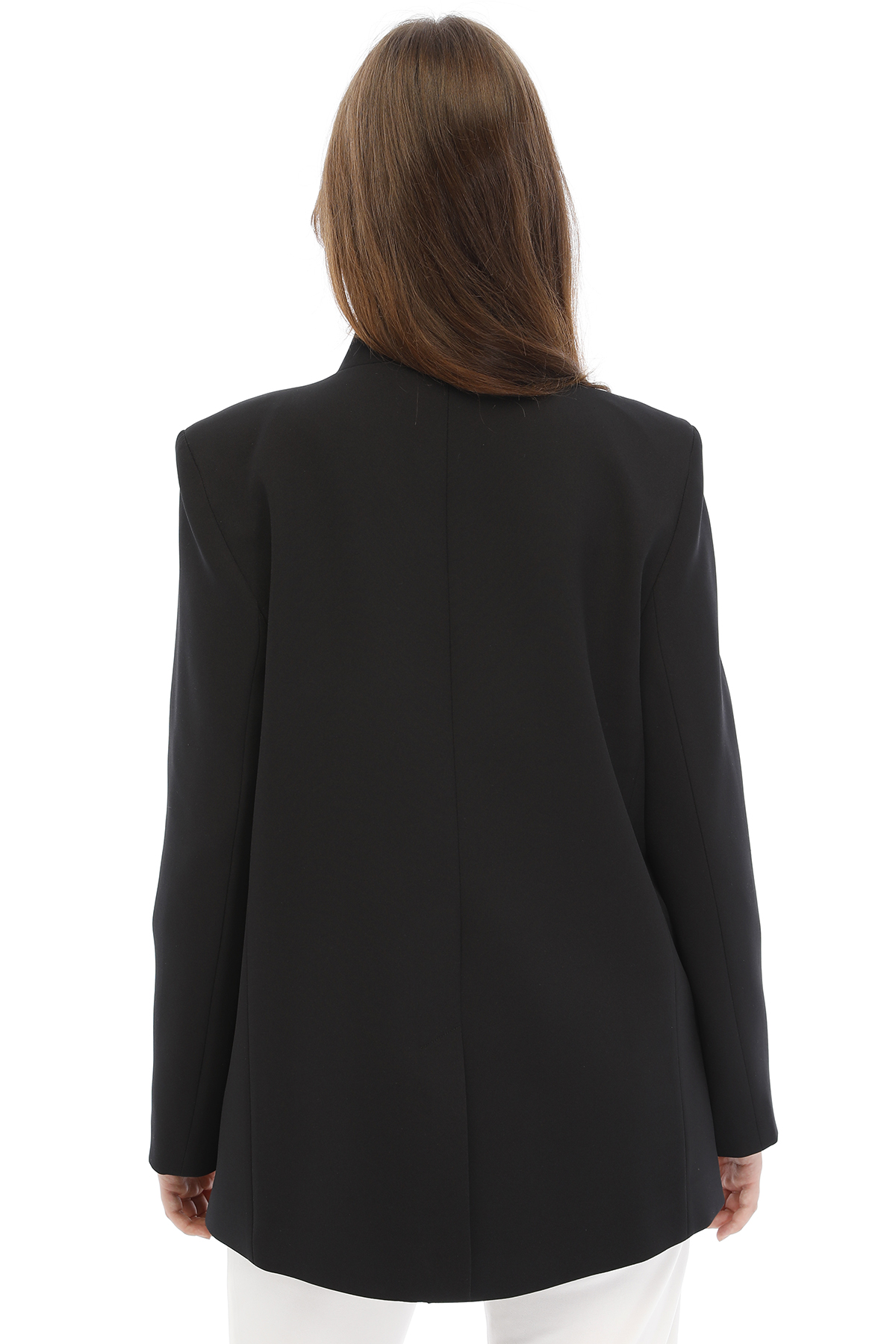 Temiz Kesim Asimetrik Blazer — görsel 7